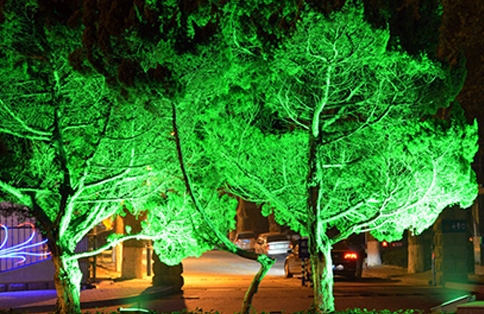 大（dà）功率LED洗牆燈的各種優勢體現